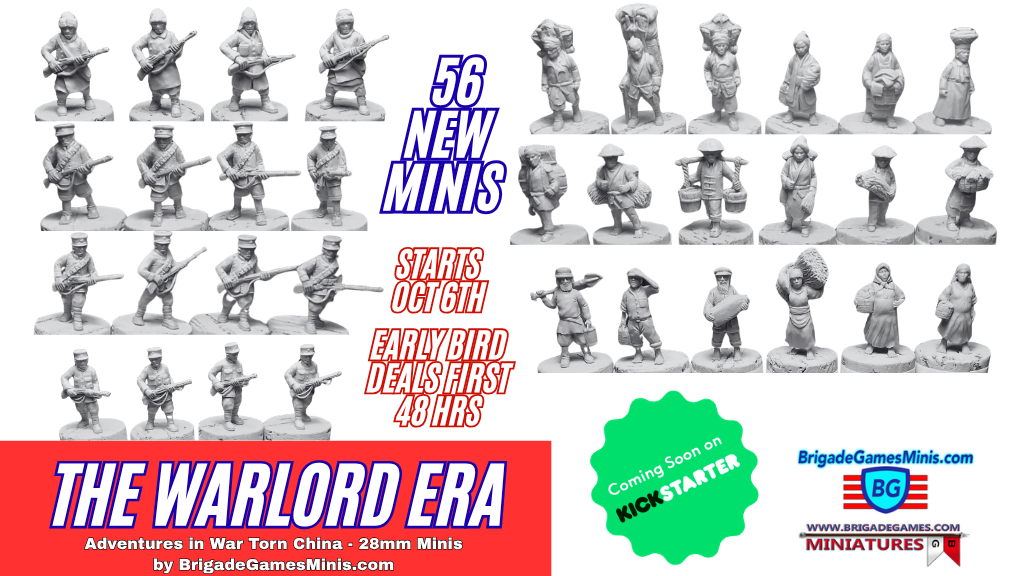 The Warlord Era  Kickstarter - Oct”over 6th 10am