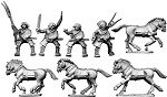BU25 - Tibetan Nomad Cavalry 1 (3 random)