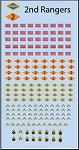 Decals: U.S. 2nd Rangers