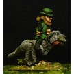 Leprechaun Gnome Irish Wolfhound Cavalry  Trooper 